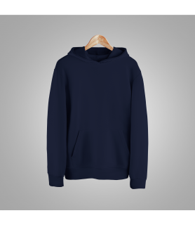 Cotton Unisex Hoodies (Navy)