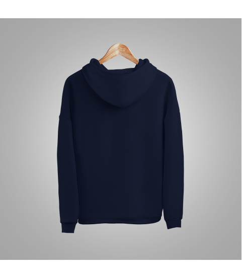 Cotton Unisex Hoodies (Navy)