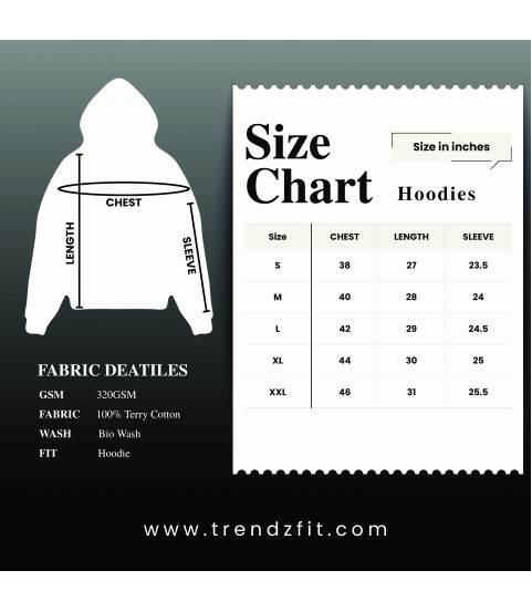 Cotton Unisex Hoodies (Black)