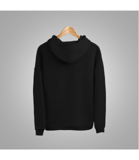 Cotton Unisex Hoodies (Black)