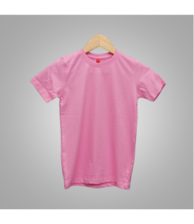 Kids Round Neck T-Shirt (Lavendar)