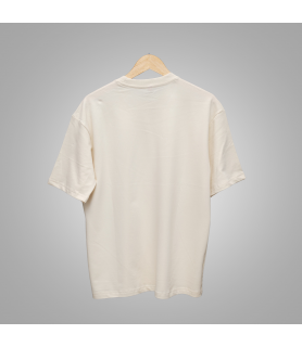Oversized Unisex-French Terry Cotton (Off White)