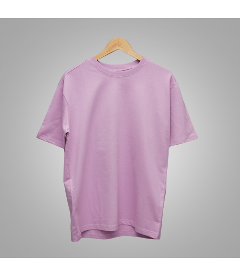 Oversized Unisex-French Terry Cotton (Lavendar)
