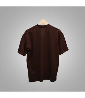 Oversized Unisex-French Terry Cotton (Brown)