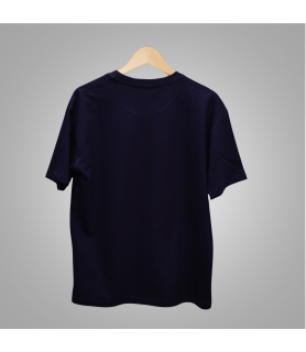 Oversized Unisex-French Terry Cotton (Navy)