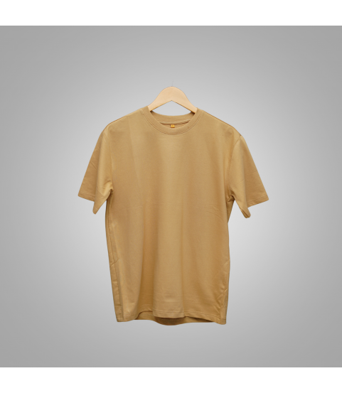 Oversized Unisex-French Terry Cotton (Beige)