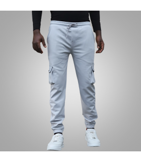 Lycra Cargo Pants (Grey)